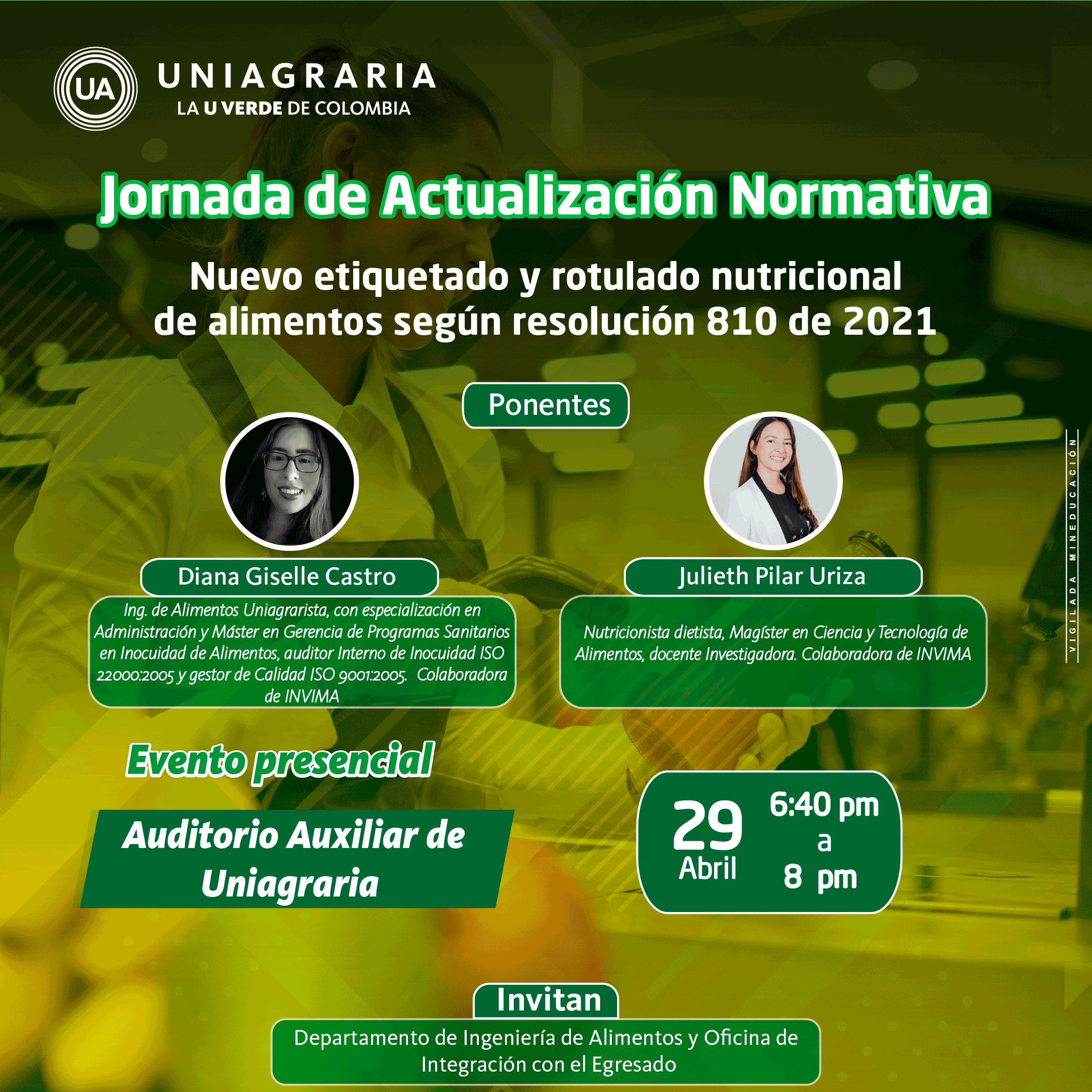 Tendencias en Inocuidad alimentaria: necesidades y retos