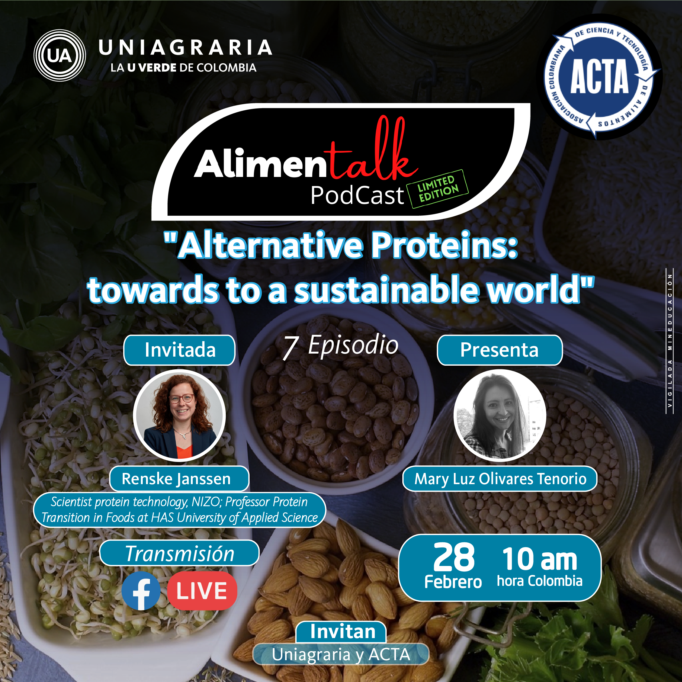 PodCast: Alternative Proteins, towards to a sustainable world