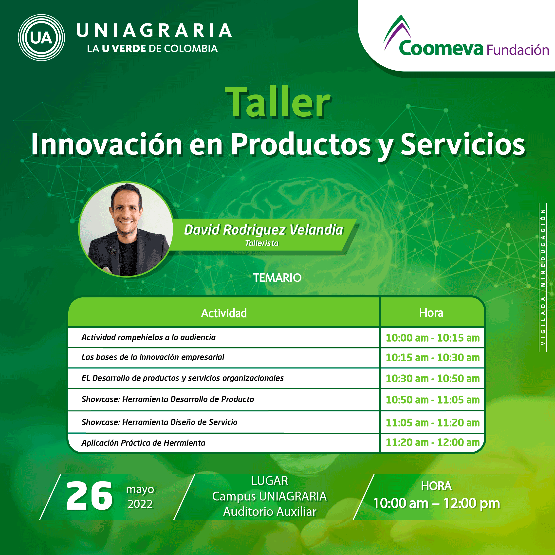 Taller: Innovación en productos y servicios