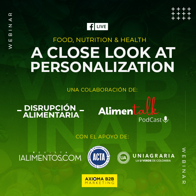 Food, nutrition & health: A close look at personalization