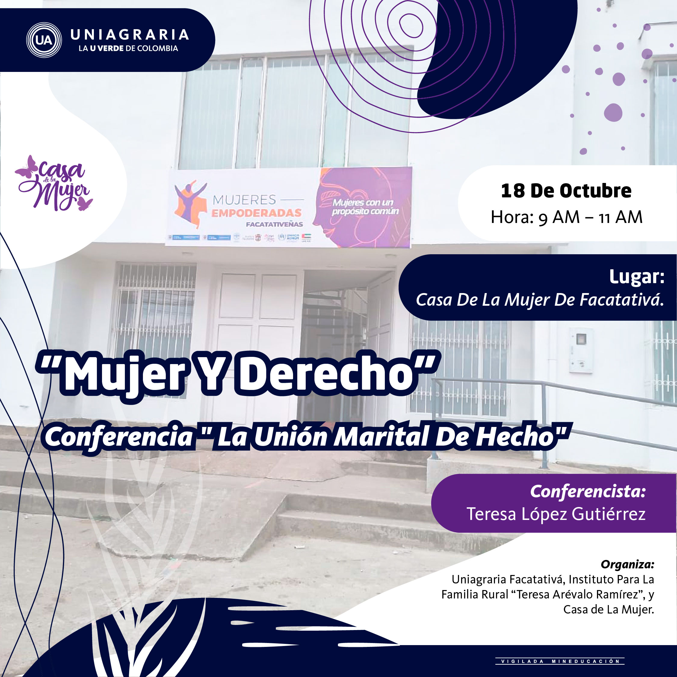 Conferencia: La unión marital de hecho