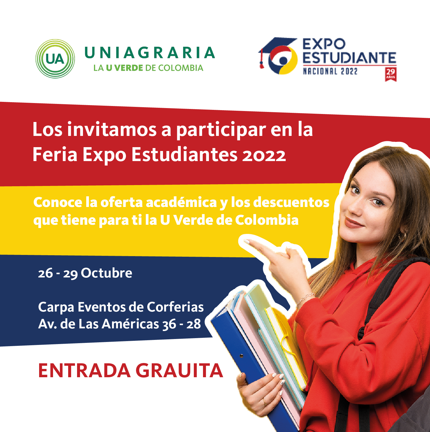 Te invitamos a Expo Estudiantes 2022