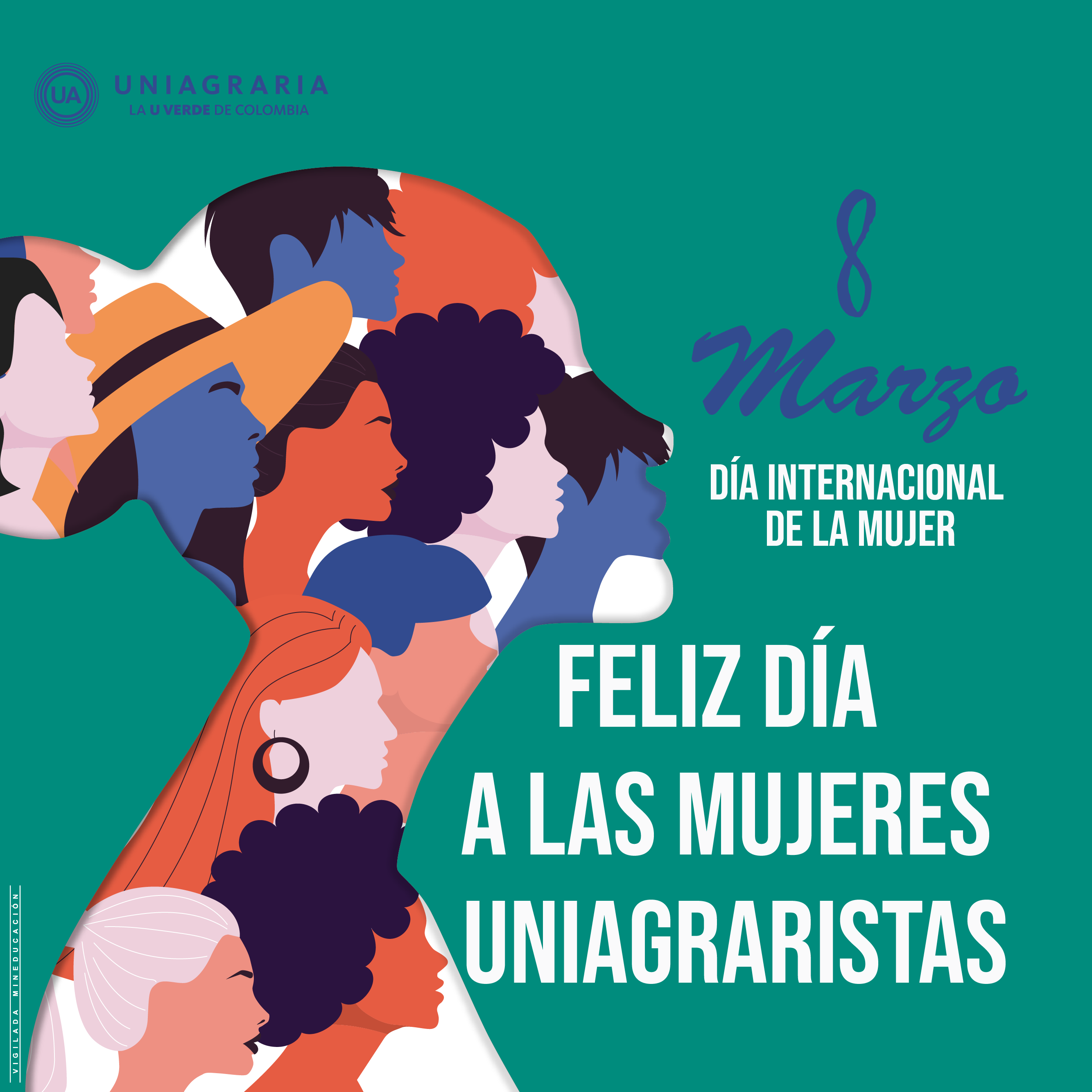 Feliz día a las mujeres Uniagraristas