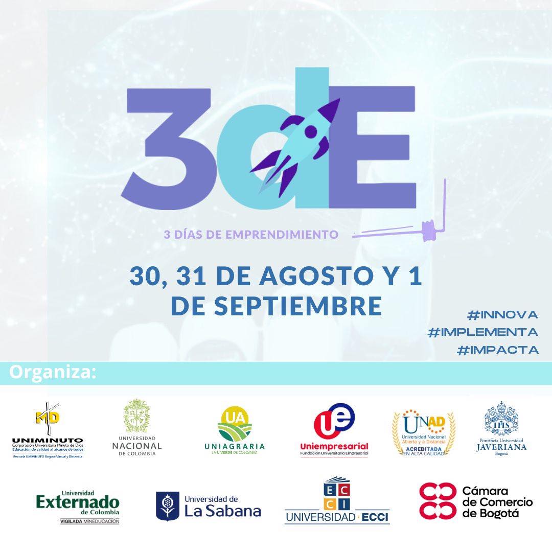 3dE – 3 días de Emprendimiento