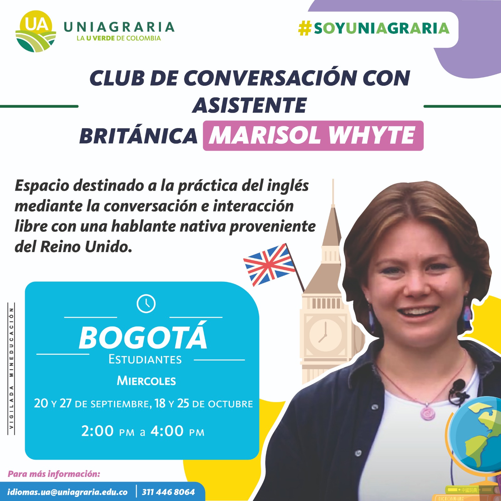 Club de conversaciones con Marisol Whyte