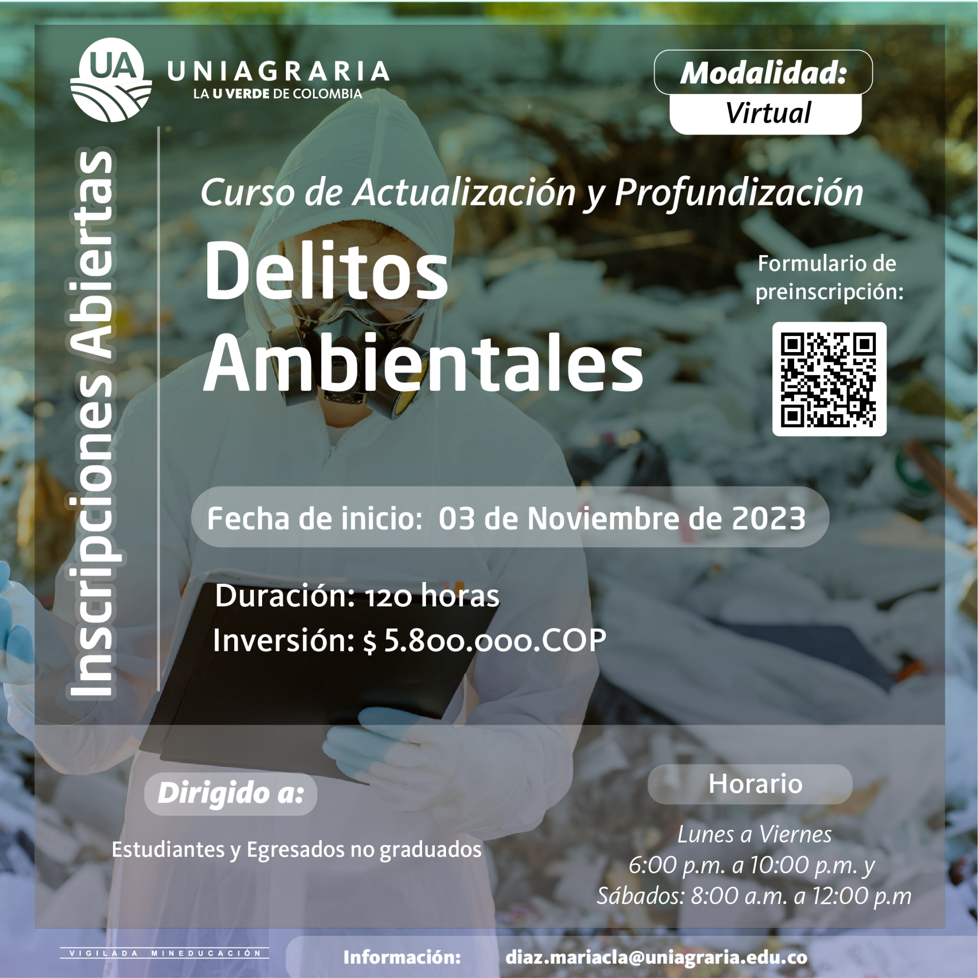 Curso de Actualización y profundización en Delitos Ambientales