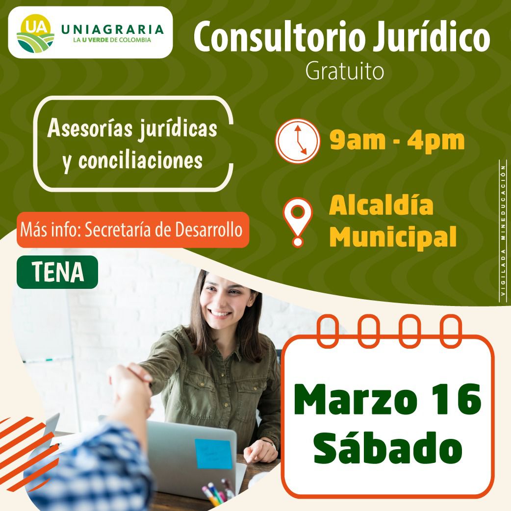 Consultorio Jurídico gratuito – Asesorías jurídicas y conciliaciones en Anolaima