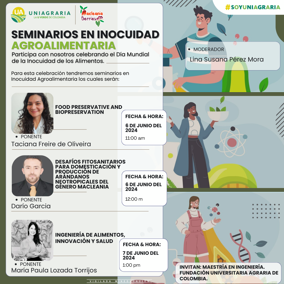 Seminario en inocuidad Agroalimentaria