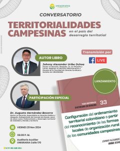 Conversatorio: Territorialidades Campesinas en el país del desarreglo territorial