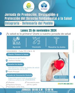 Jornada de Promoción, Divulgación y Protección del Derecho Fundamental a la Salud