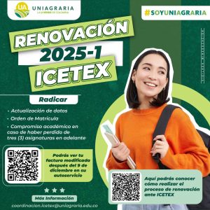 Renovación crédito ICETEX 2025-1