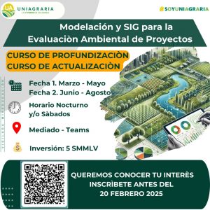 Curso en Modelación y SIG para la Evaluación Ambiental de Proyectos