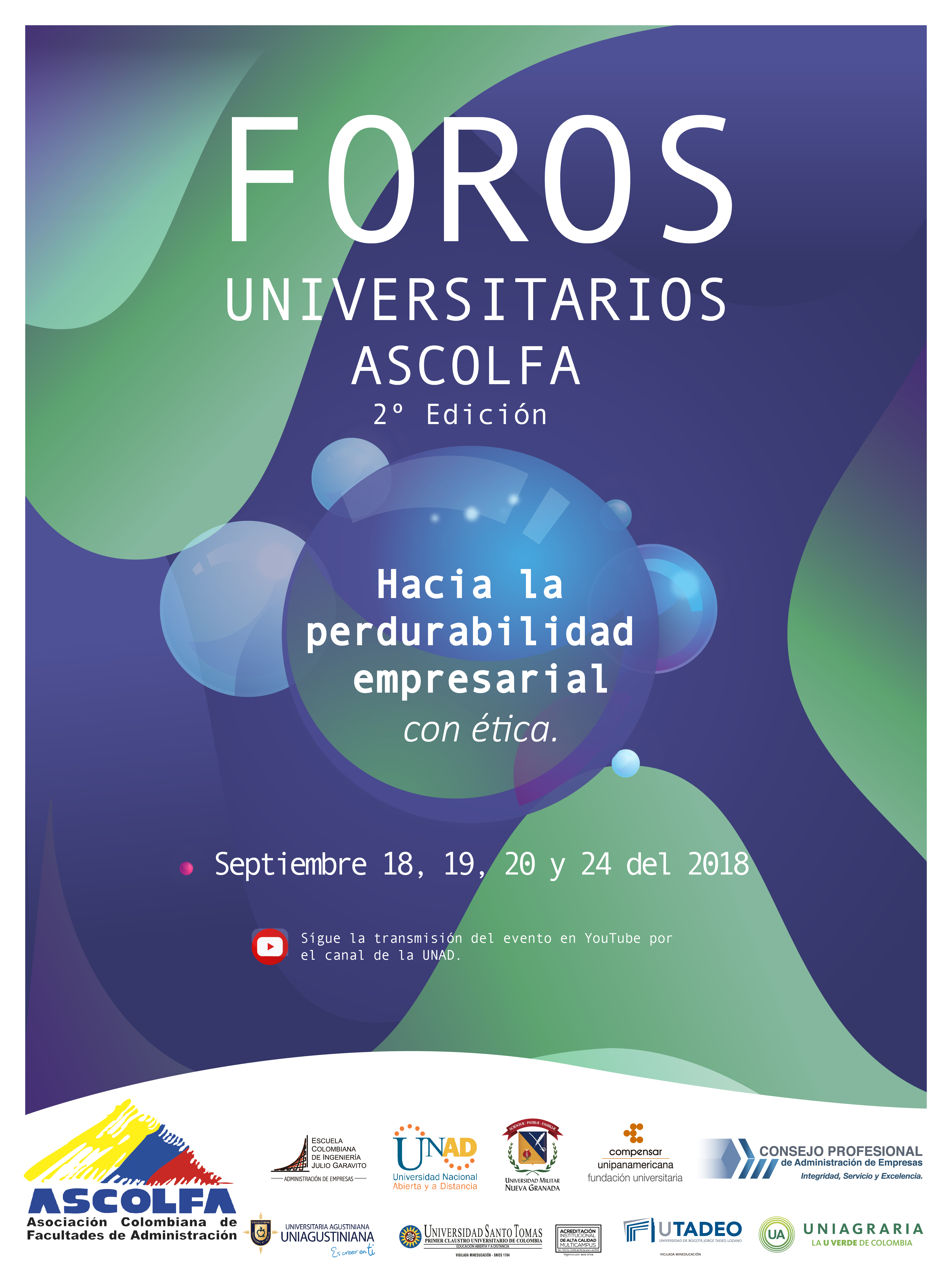 Foros universitarios Ascolfa, segunda edición