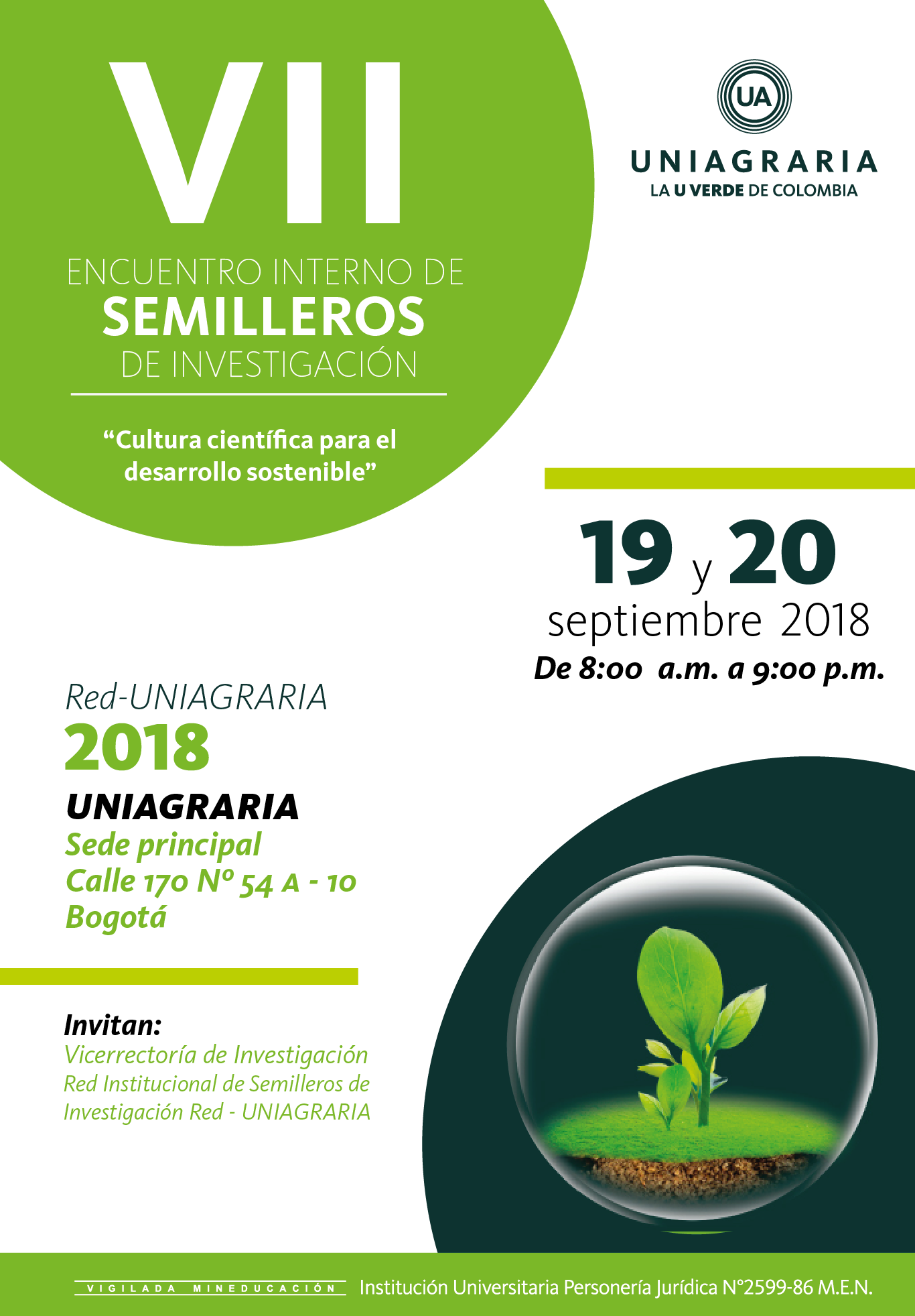 VII Encuentro Nacional de Semilleros de Investigación