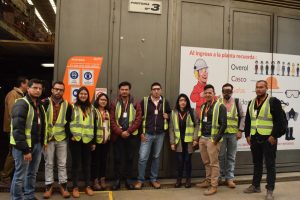 Estudiantes de Ingeniería Civil visitan la planta de PVC GERFOR