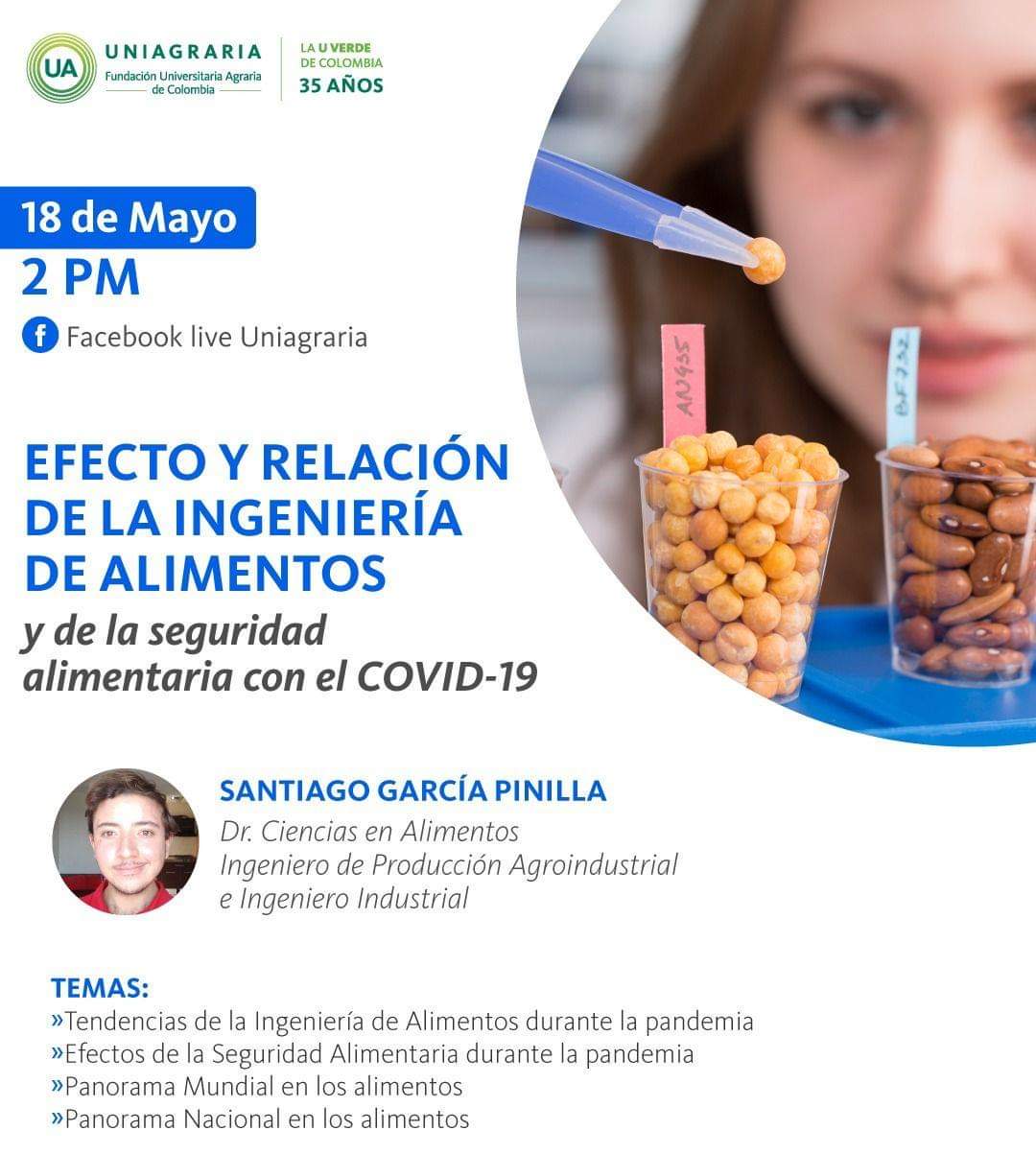 Efecto y relación de la Ingeniería de alimentos y la seguridad alimentaria con el Covid-19