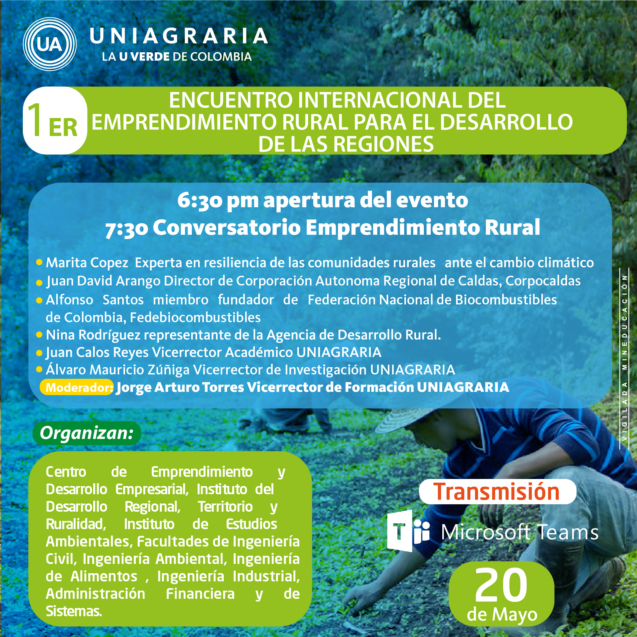 Encuentro internacional del emprendimiento rural para el desarrollo de las regiones