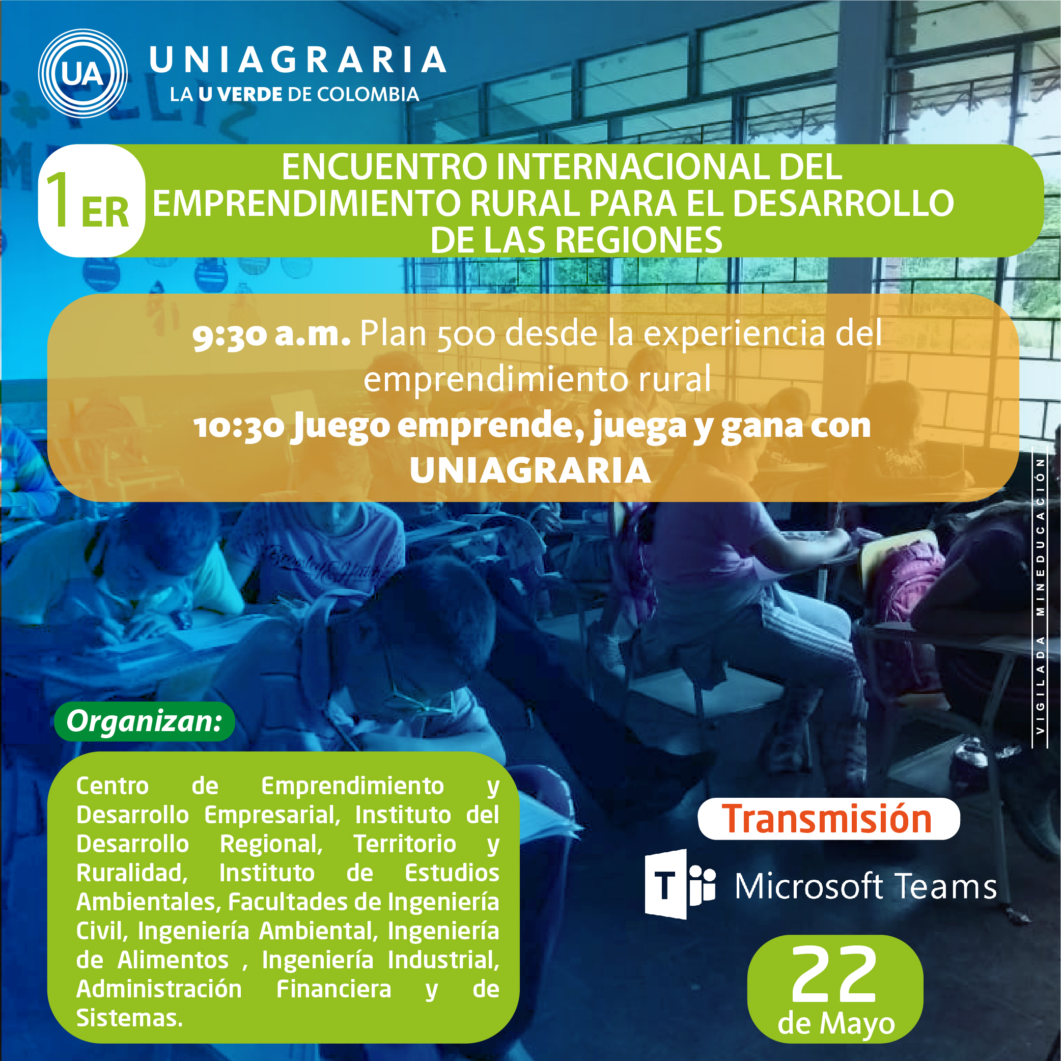 Encuentro internacional del emprendimiento rural para el desarrollo de las regiones