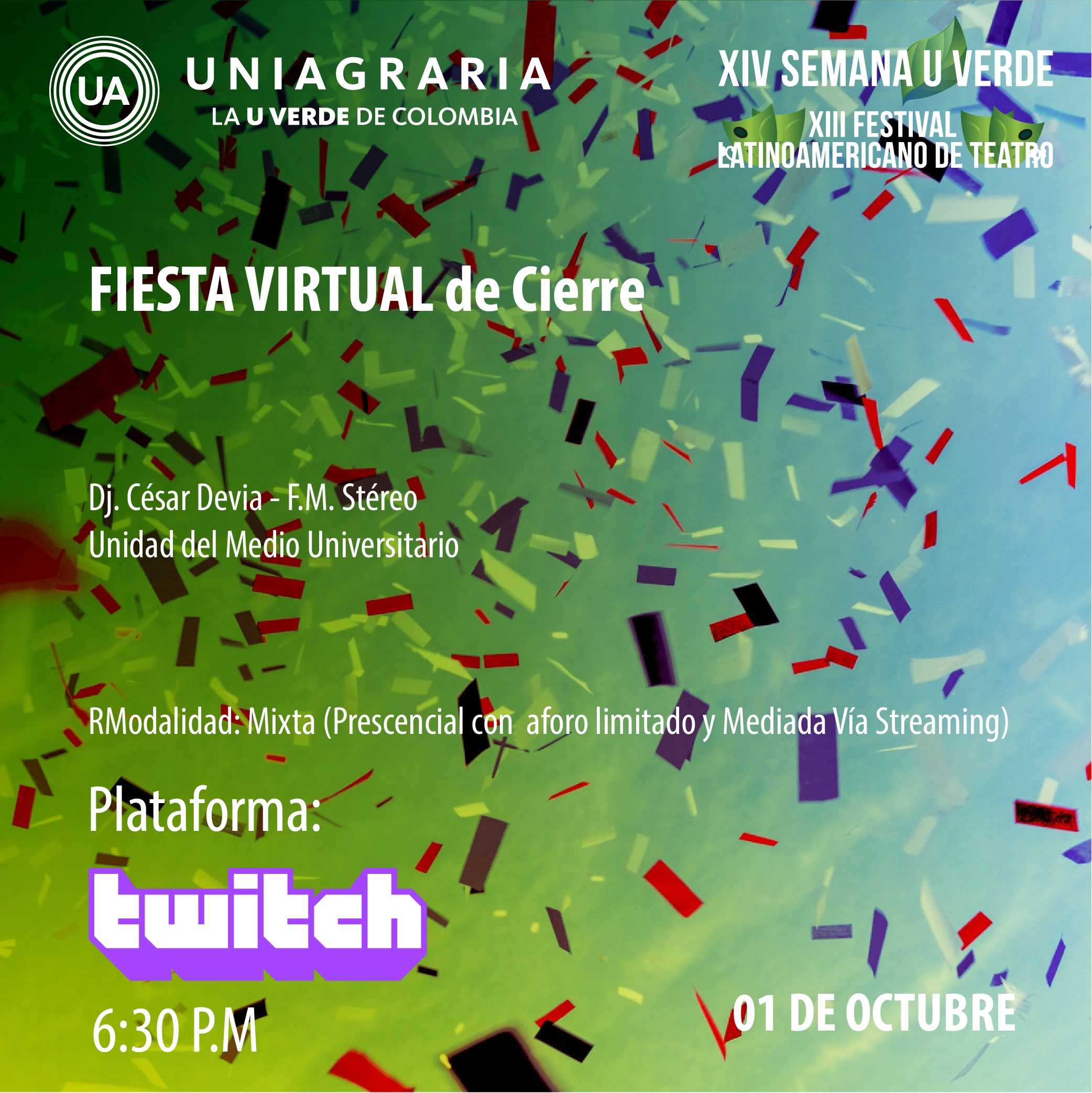 Fiesta virtual de cierre