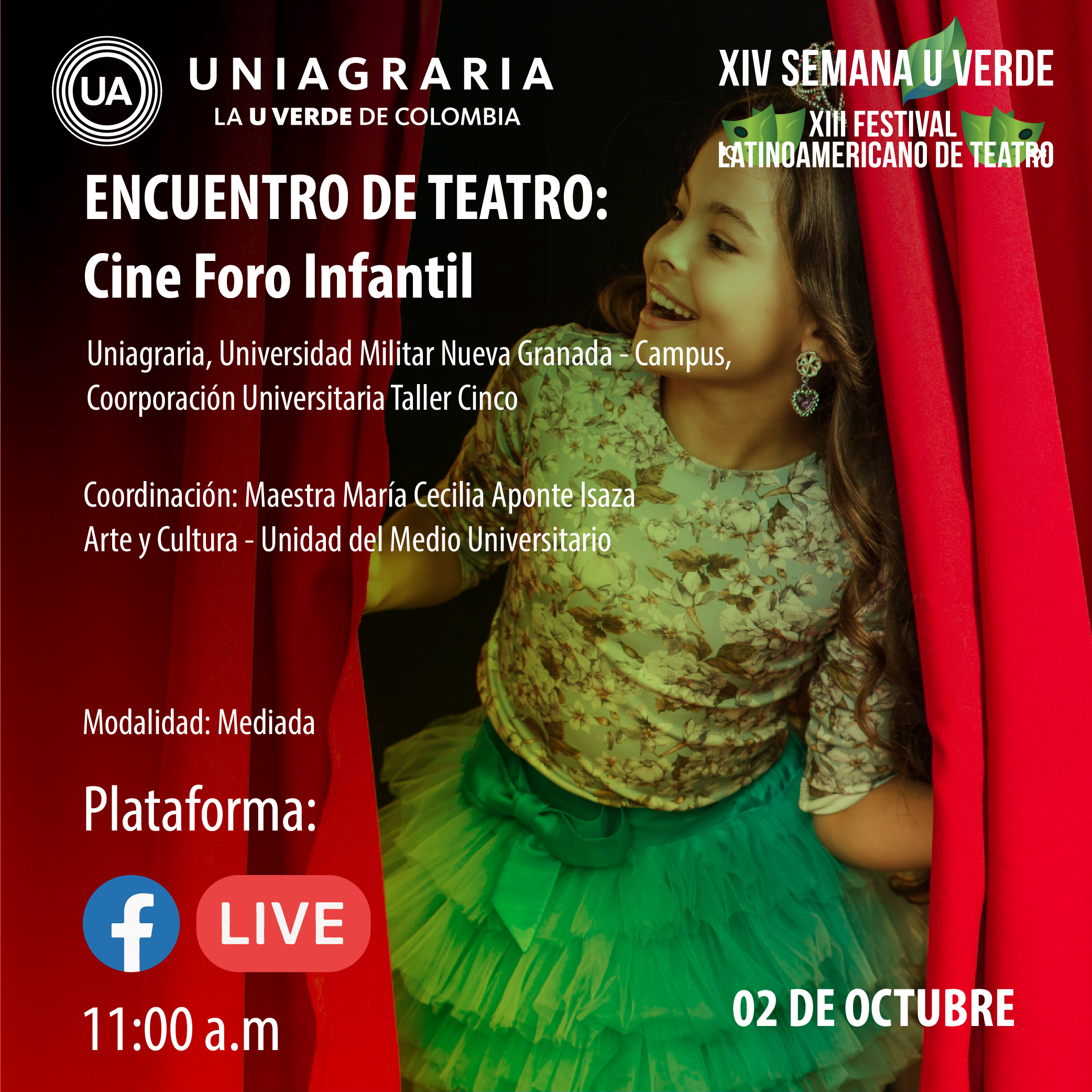 Encuentro de teatro: Cine foro Infantil