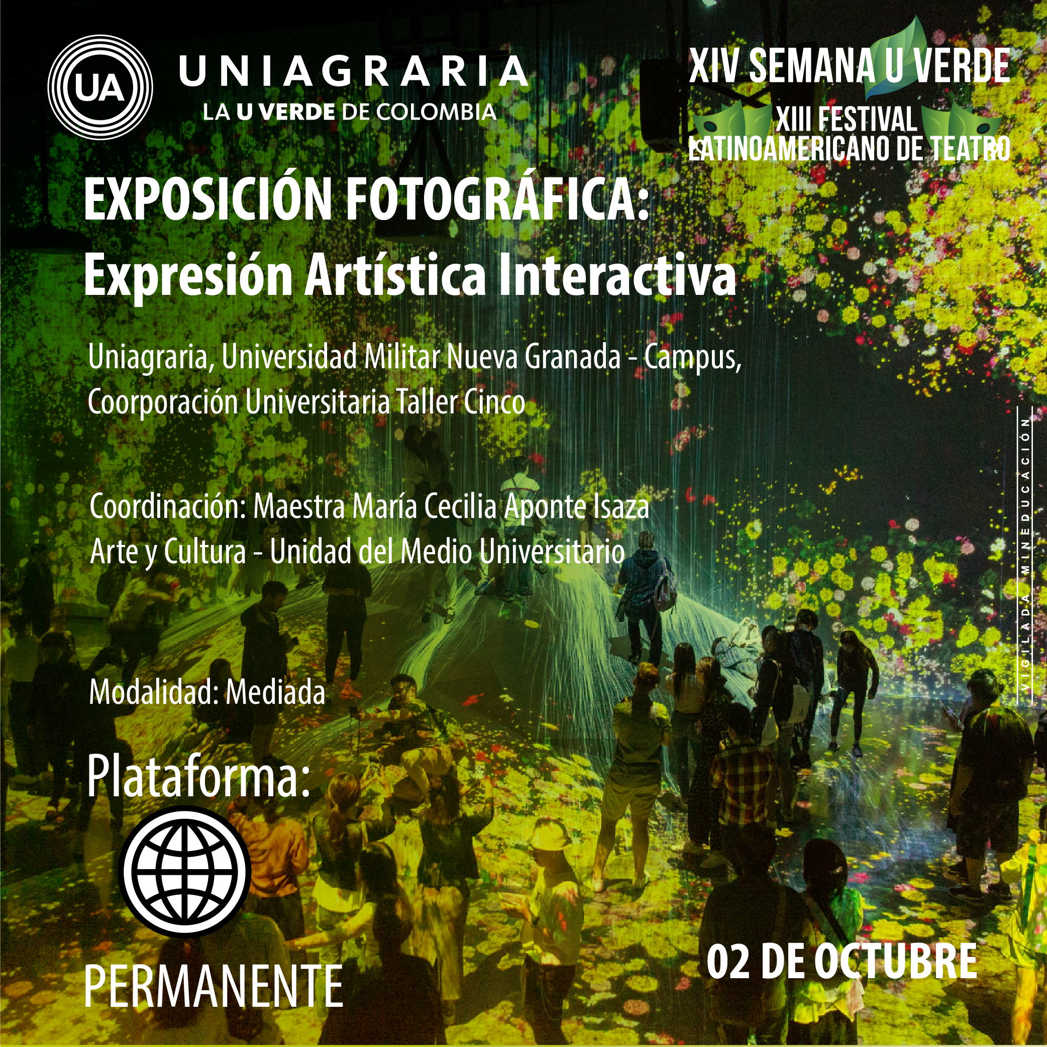 Exposición fotográfica: Expresión artística interactiva