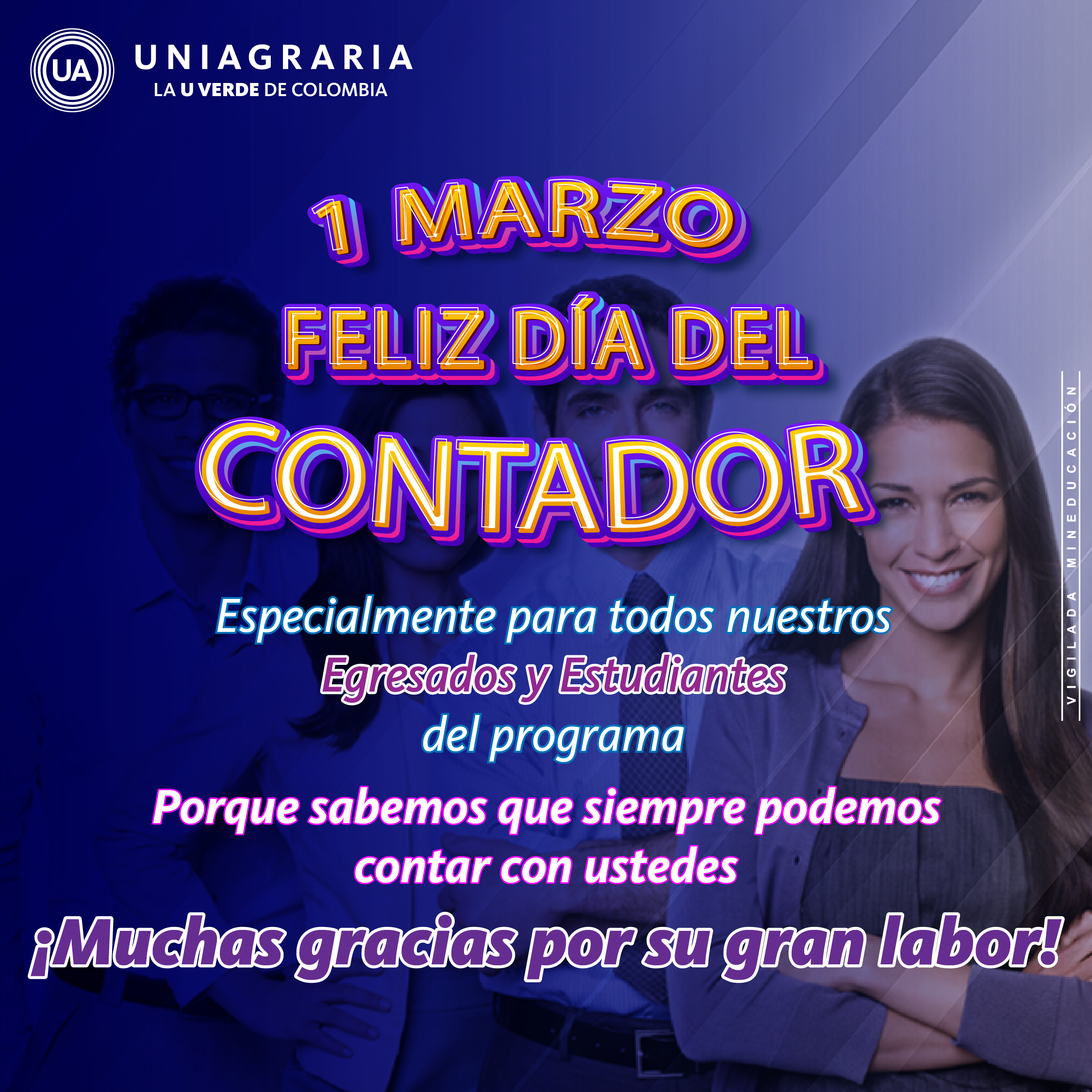 Feliz día del Contador