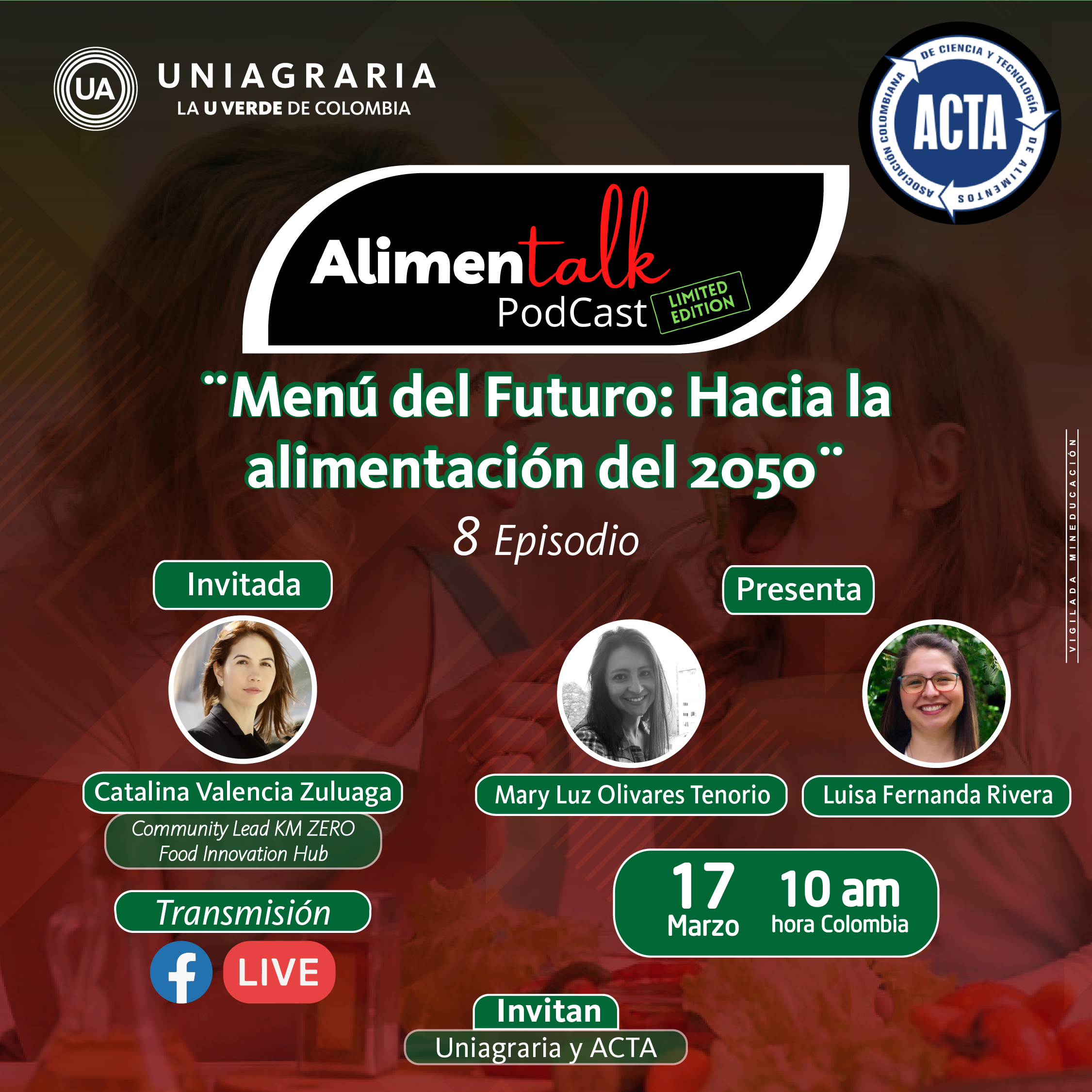 PodCast: Menú del Futuro hacia la alimentación