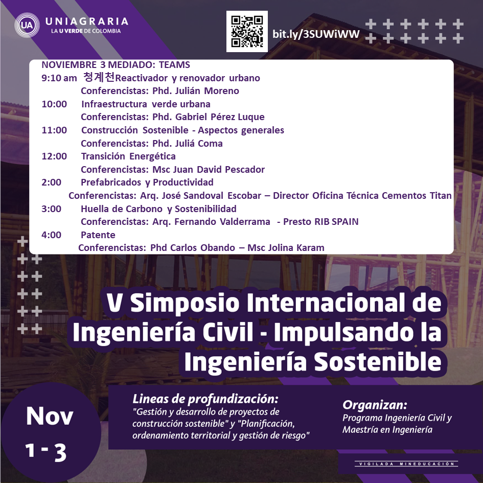 V Simposio Internacional Ingeniería Civil – VIII Jornada de Investigación