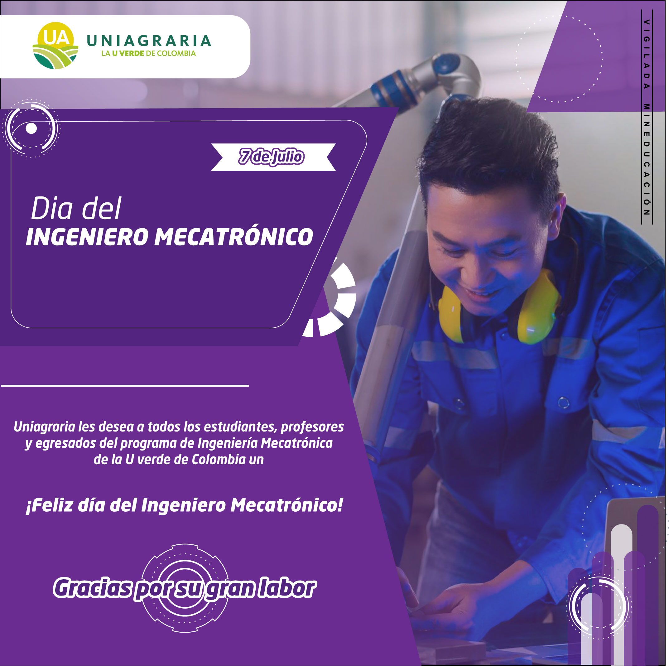 Feliz día del Ingeniero Mecatrónico