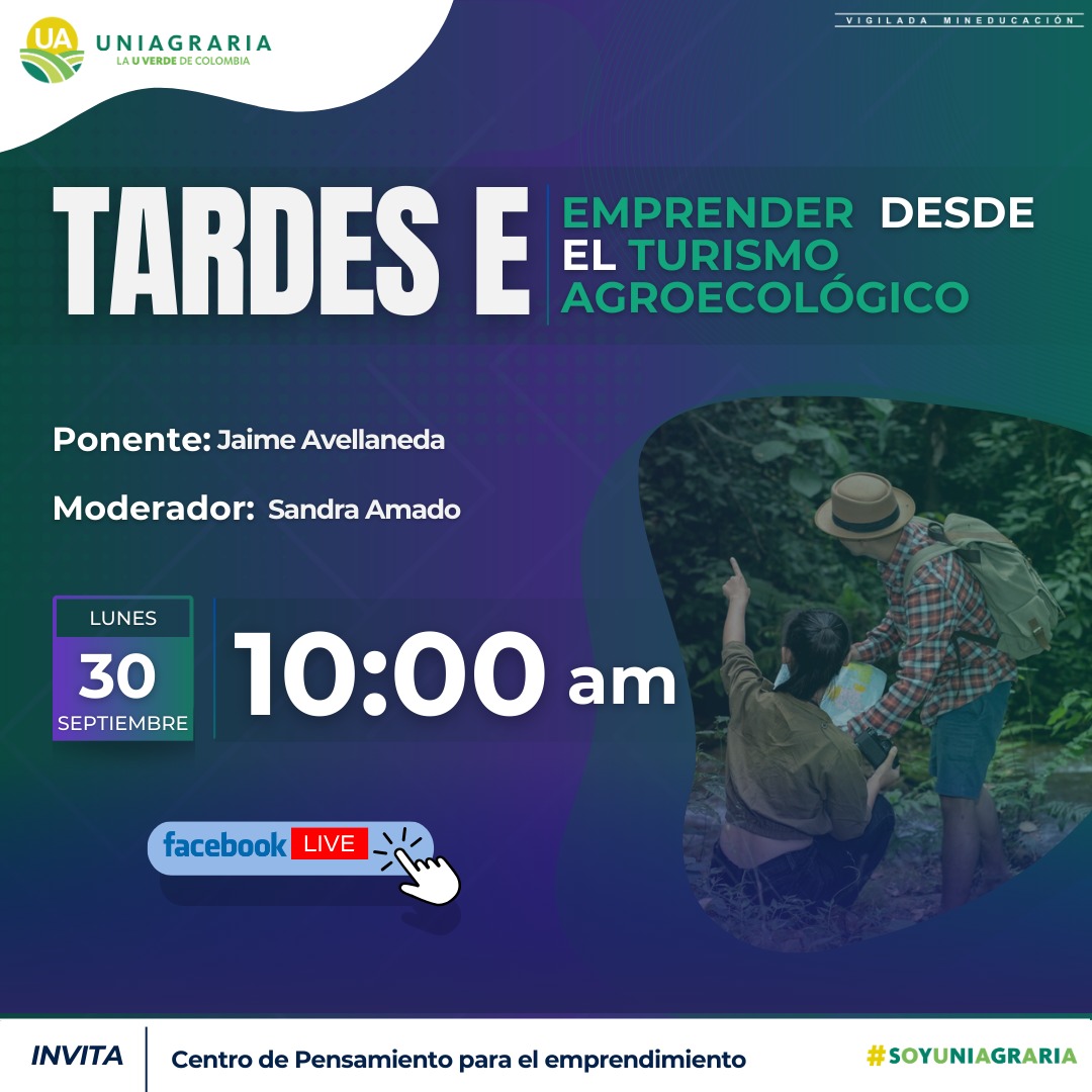 Tardes E: Emprender desde el turismo Agroecológico