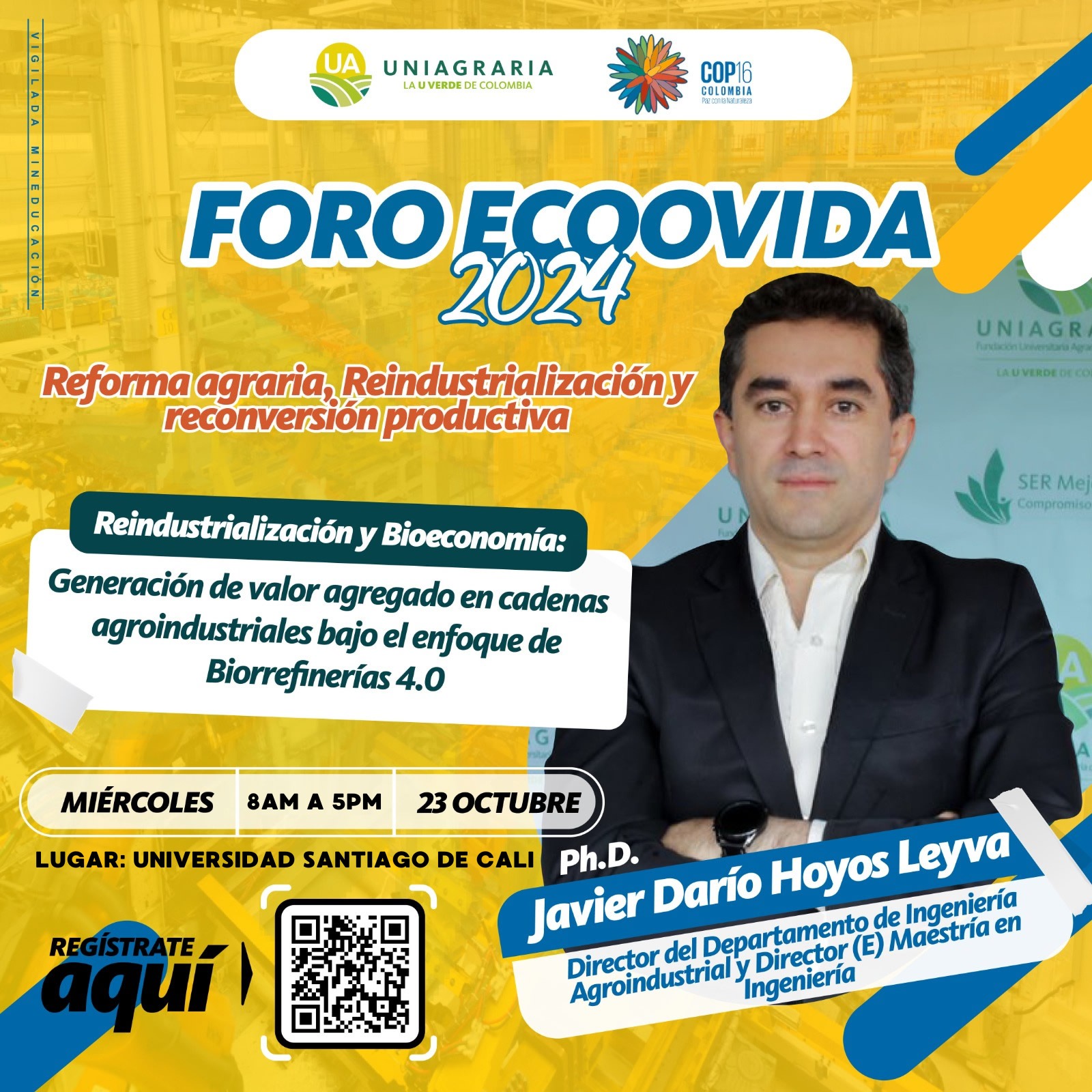 Foro Ecoovida 2024 – Reforma agraria, reindustrialización y reconversión productiva