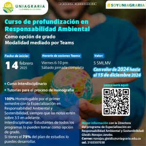 Curso de profundización en Responsabilidad Ambiental