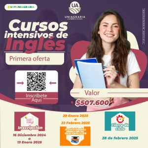 Primera oferta Cursos intensivos de ingles 2025