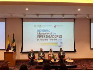 Rafael Francisco Yopasá, estudiante de UNIAGRARIA, participó en el Encuentro Internacional de Investigadores de Administración 2024