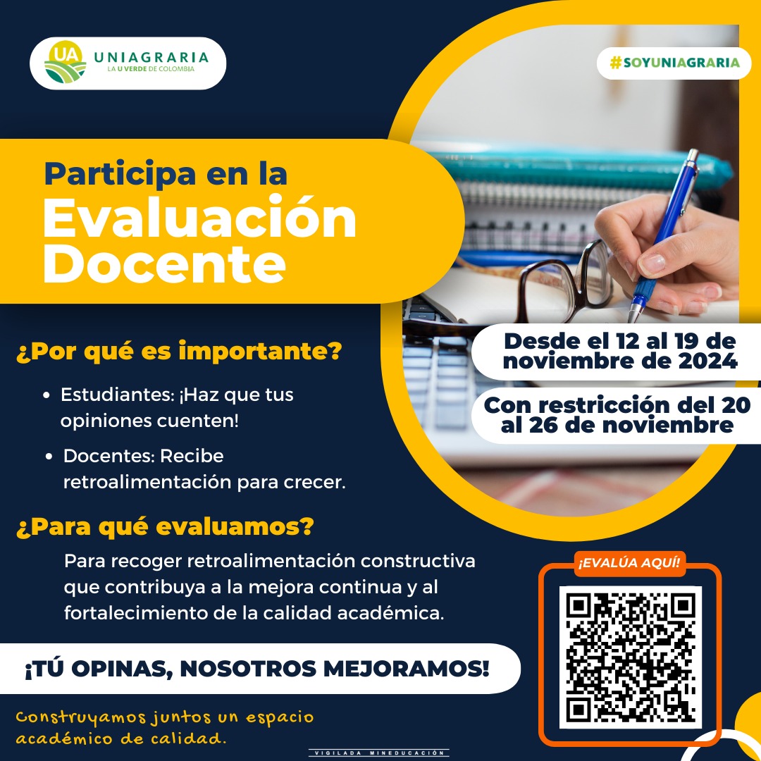 Participa en la Evaluación Docente