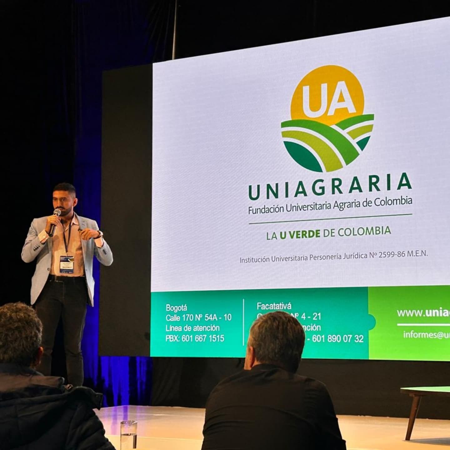 UNIAGRARIA destaca la participación del Ing. Diego Bedoya en el Congreso Regional en Complejidad de Cundinamarca