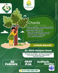 Charla: Conexión Ambiental – Internacional, ecología integral y Amazonia