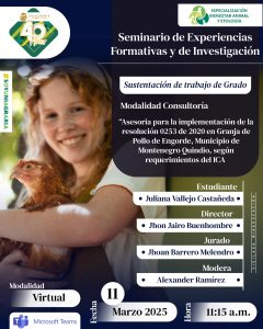 Seminario de Experiencias formativas y de Investigación