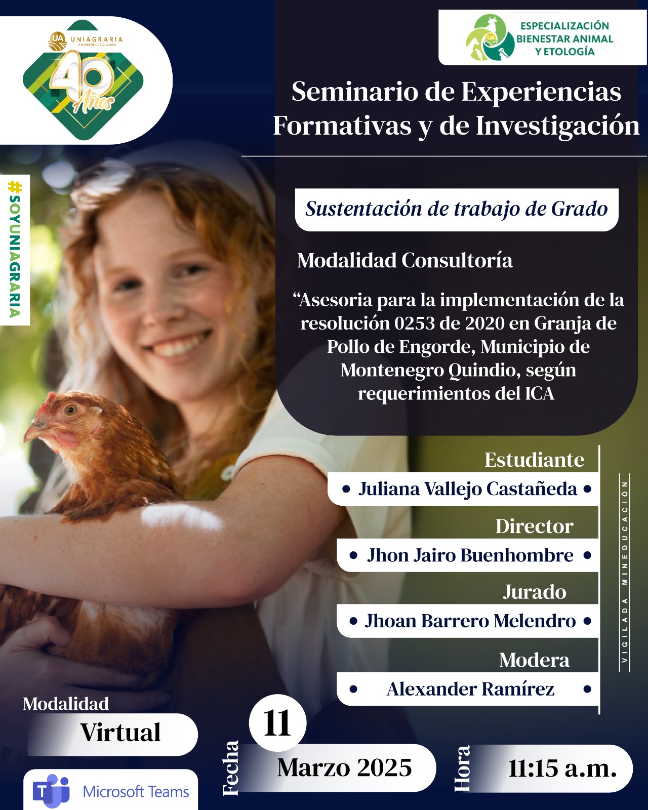 Seminario de Experiencias formativas y de Investigación