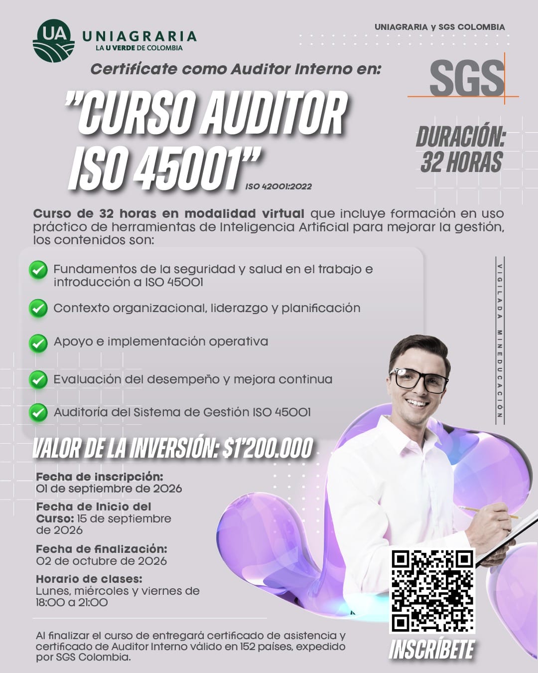 CURSO AUDITOR ISO 4500T