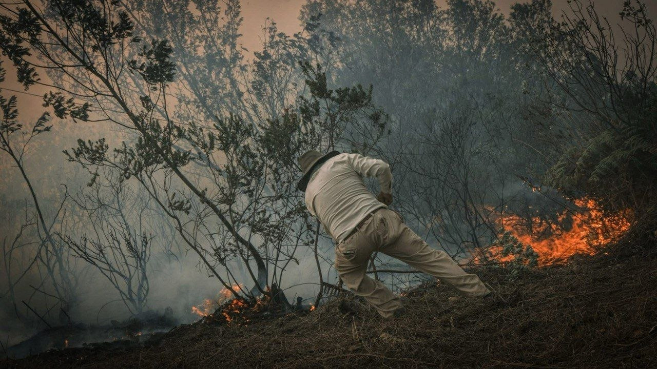Incendio en Villa de Leyva Boyaca