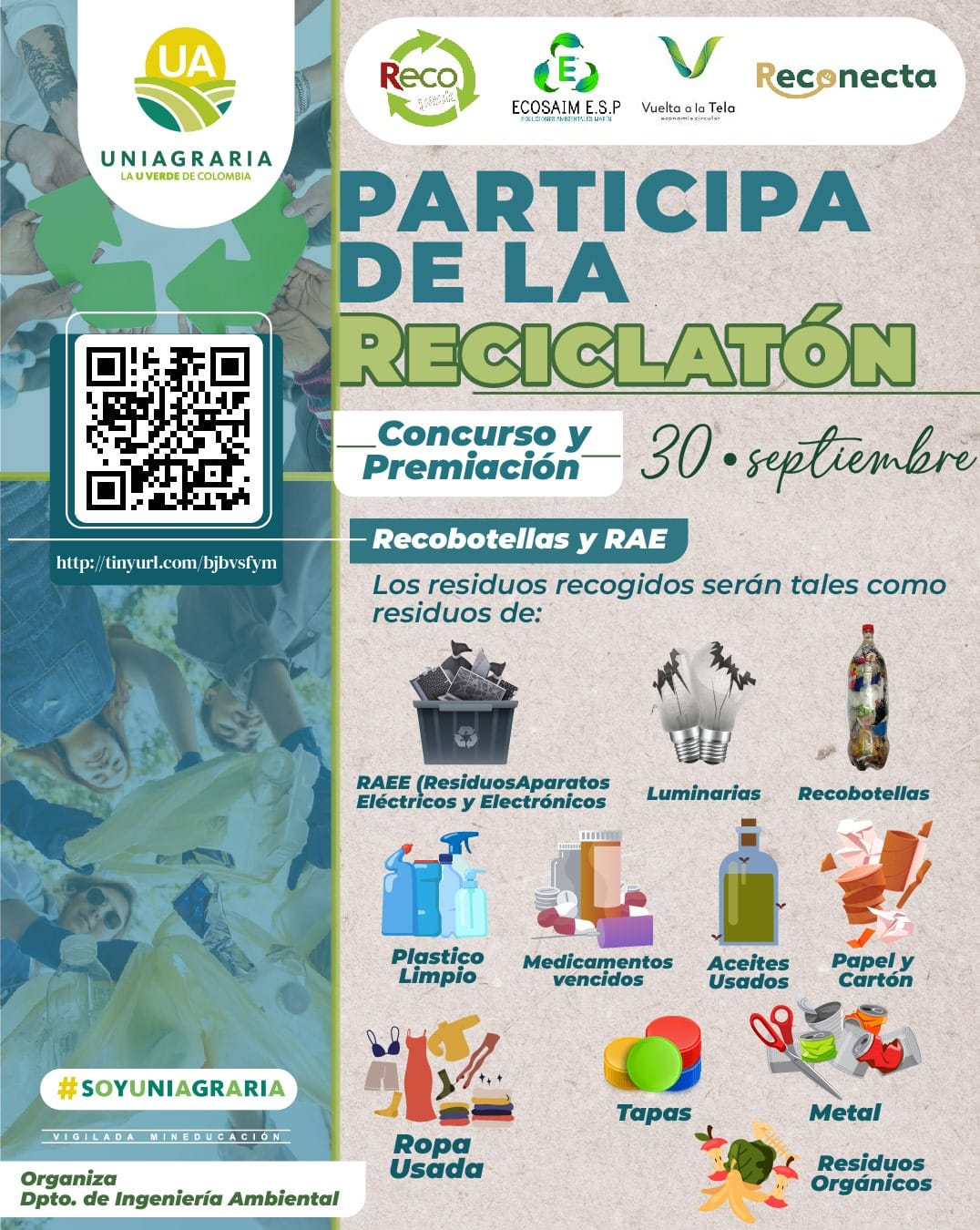 Participa de la Reciclatón