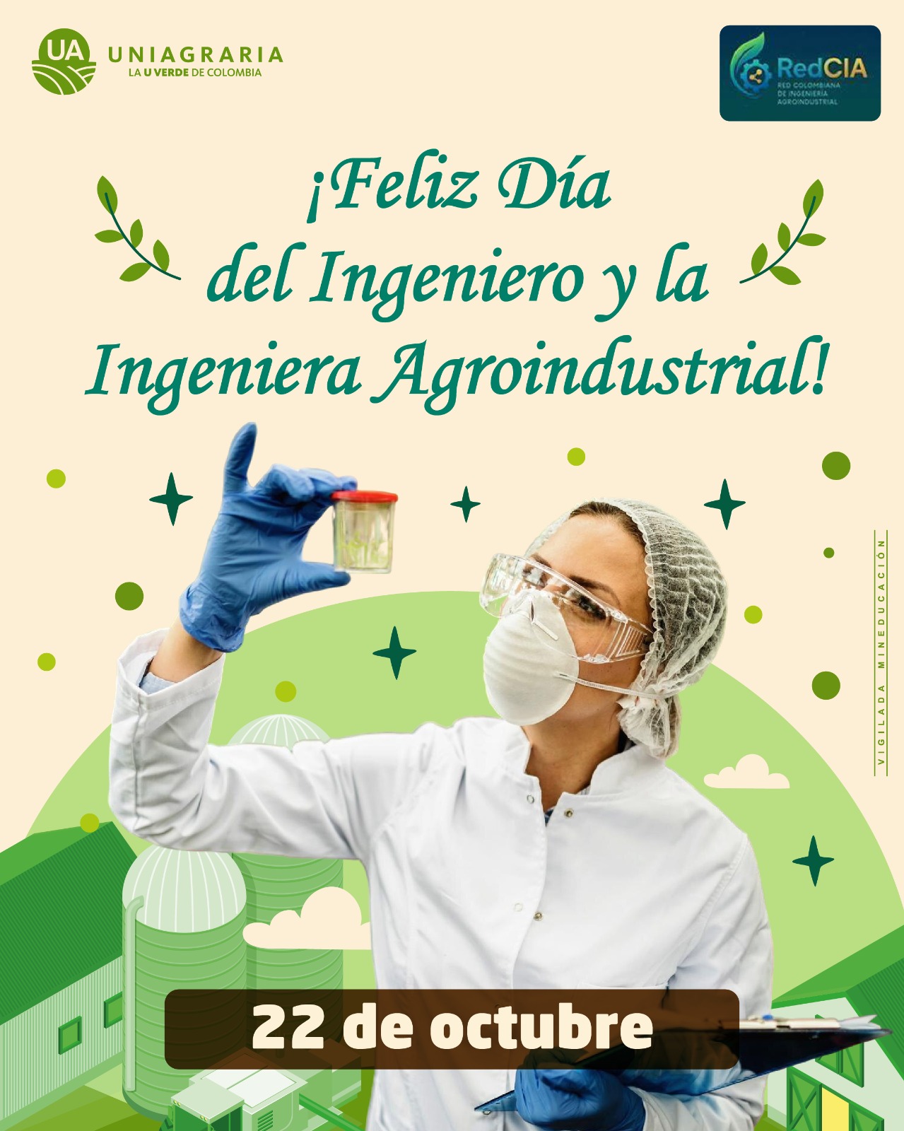 Feliz Día del Ingeniero y la Ingeniera Agroindustrial