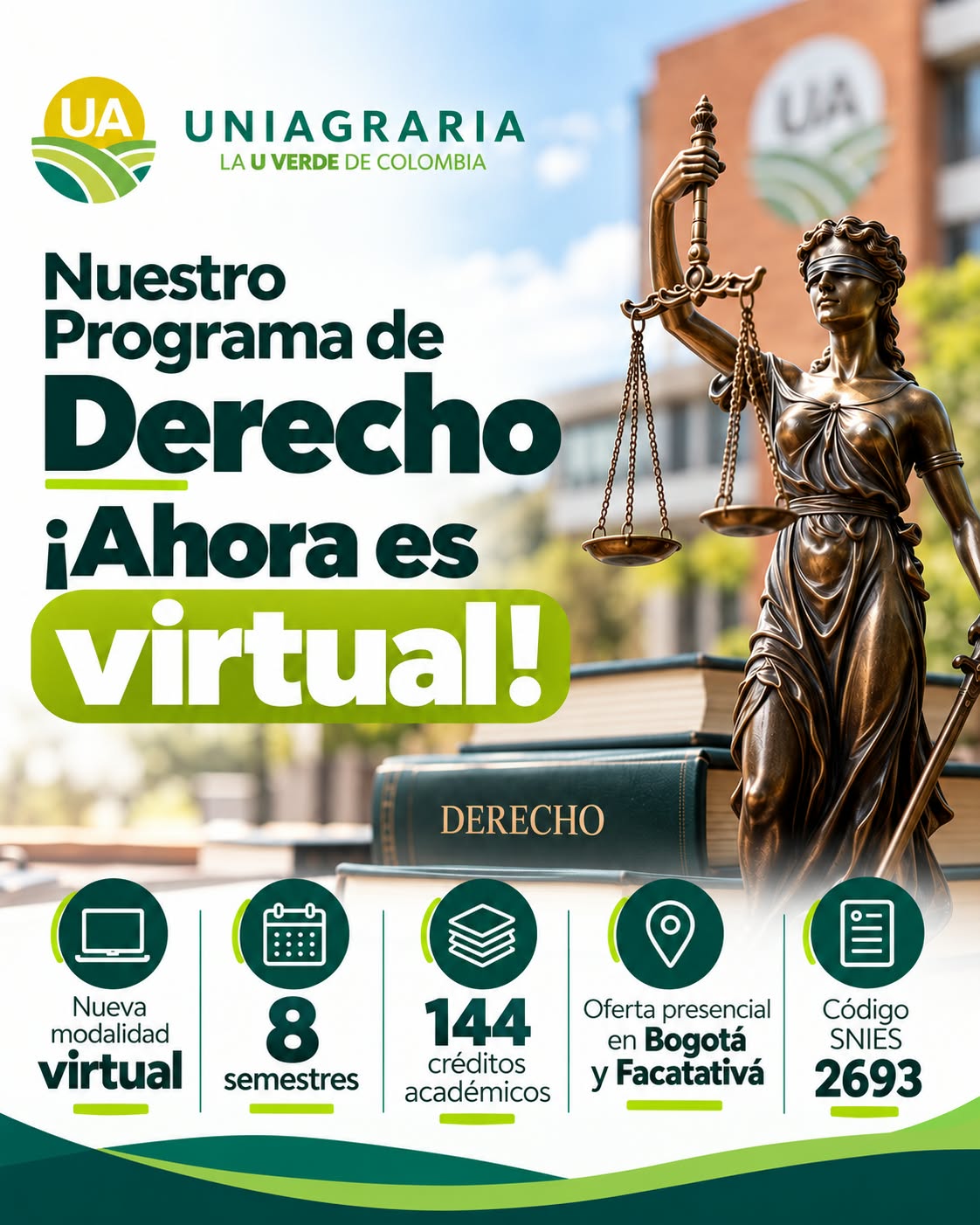 Nuestro Programa de Derecho Ahora es virtual
